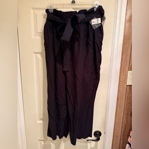 Lane Bryant Black Ankle Pants
